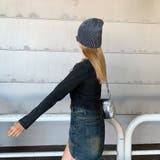 レースアップリブショートトップス | non-hedge  | 詳細画像3 