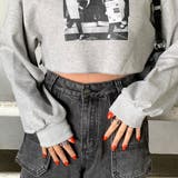 転写ショートトップス | non-hedge | 詳細画像9