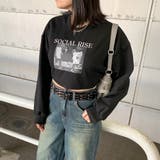 転写ショートトップス | non-hedge | 詳細画像13