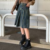 デニムタックミドルスカート | non-hedge | 詳細画像5
