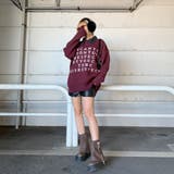 エリデニムロゴニットチュニック | non-hedge | 詳細画像1