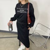 ブラック | ロゴプルオーバー・スカートセットアップ | non-hedge