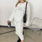 オートミール | ロゴプルオーバー・スカートセットアップ | non-hedge