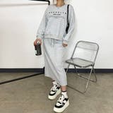 グレー | ロゴプルオーバー・スカートセットアップ | non-hedge