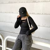 シルバーロゴサイドドロストトップス | non-hedge  | 詳細画像8