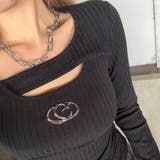 シルバーロゴサイドドロストトップス | non-hedge  | 詳細画像10