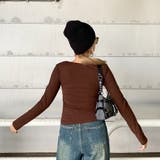 シルバーロゴサイドドロストトップス | non-hedge  | 詳細画像14