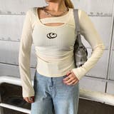 シルバーロゴサイドドロストトップス | non-hedge  | 詳細画像6