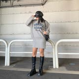 カレッジロゴニットプルオーバー・スカートセットアップ | non-hedge  | 詳細画像20 