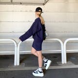 カレッジロゴニットプルオーバー・スカートセットアップ | non-hedge  | 詳細画像2 