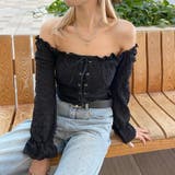 ブラック | フクレジャガードスピンドルトップス | non-hedge 