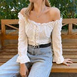 オフホワイト | フクレジャガードスピンドルトップス | non-hedge 