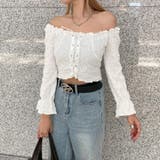 フクレジャガードスピンドルトップス | non-hedge  | 詳細画像8 