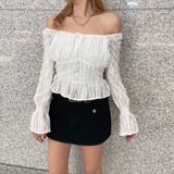 シフォンスクエアトップス | non-hedge | 詳細画像1