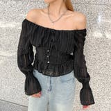 シフォンスクエアトップス | non-hedge | 詳細画像8