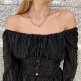 シフォンスクエアトップス | non-hedge | 詳細画像11