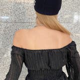 シフォンスクエアトップス | non-hedge | 詳細画像12