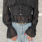 シフォンスクエアトップス | non-hedge | 詳細画像14