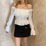 シフォンスクエアトップス | non-hedge | 詳細画像5