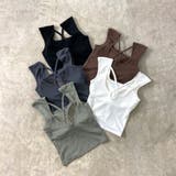 フレンチバッククロスタンクトップ | non-hedge | 詳細画像24