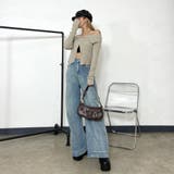 ZIPオフショルリブニット | non-hedge  | 詳細画像1 