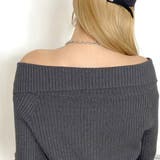 ZIPオフショルリブニット | non-hedge  | 詳細画像22 