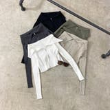 ZIPオフショルリブニット | non-hedge  | 詳細画像25 