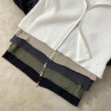 ZIPオフショルリブニット | non-hedge  | 詳細画像27 