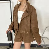 ブラウン | ★WEB限定★カットスエードジャケット・パンツセットアップ | non-hedge