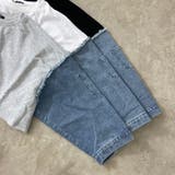 デニム切替ショートトップス | non-hedge  | 詳細画像23 