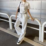 ロゴ刺繍Tシャツ・パンツセットアップ | non-hedge | 詳細画像13