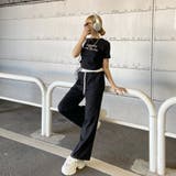 ロゴ刺繍Tシャツ・パンツセットアップ | non-hedge | 詳細画像17
