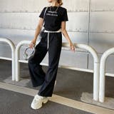 ロゴ刺繍Tシャツ・パンツセットアップ | non-hedge | 詳細画像18