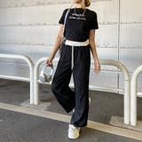 ロゴ刺繍Tシャツ・パンツセットアップ | non-hedge | 詳細画像19