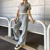 ロゴ刺繍Tシャツ・パンツセットアップ | non-hedge | 詳細画像25