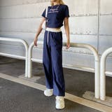 ロゴ刺繍Tシャツ・パンツセットアップ | non-hedge | 詳細画像5
