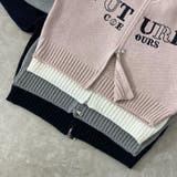 ロゴ刺繍ZIPニットトップス | non-hedge | 詳細画像34