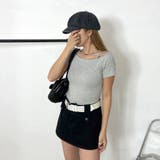 プレート付きクロスリブT | non-hedge | 詳細画像16