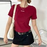刺繍ロゴバックシアーTシャツ | non-hedge | 詳細画像1