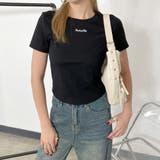 刺繍ロゴバックシアーTシャツ | non-hedge | 詳細画像12