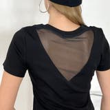 刺繍ロゴバックシアーTシャツ | non-hedge | 詳細画像15