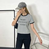 配色リブロゴTシャツ | non-hedge | 詳細画像9
