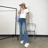 配色リブロゴTシャツ | non-hedge | 詳細画像2