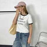 配色リブロゴTシャツ | non-hedge | 詳細画像16