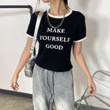 配色リブロゴTシャツ | non-hedge | 詳細画像6