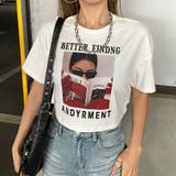オフホワイト | 転写ショートTシャツ | non-hedge