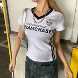 オフホワイト | ムララインVネックTシャツ | non-hedge