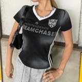 ブラック | ムララインVネックTシャツ | non-hedge