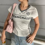 オートミール | ムララインVネックTシャツ | non-hedge