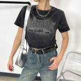 ロゴサイドドロストブリーチTシャツ | non-hedge | 詳細画像1